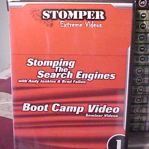 Bundle of 22 Search Engine Optimization SEO DVD's Stomping the Search Engines - Picture 8 of 10